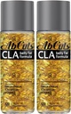 CLA Belly Fat Formula - 120 Easy-to-Swallow Softgels - Omega 3 Rybí olej, Ľanový olej a vitamín E - pomáha zvýšiť antioxidant dodávky a zdravé telo zloženie (Stock of 2)