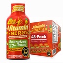 Vitamín Energy Focus+ Extra sila Energia Shot Tropická infúzia 48 Balenie, 260 mg prírodný kofeín, B-vitamíny, CoQ10, aminokyseliny, zameranie, produktivita a jasnosť, Zero Cukor, Gluten-free, 1,93 fl oz