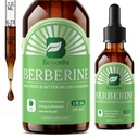 Berberine HCL Supplement with Ceylon škorica - Lipozomálne Berberine Phytosome Liquid Drops with Turmeric, Ceylon škorica, Horké Melon, Milk Thitle, AMPK Activator for Digestion Support