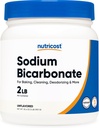 Nutricost bikarbonát sodný (2 LB) - 600mg per serving, non-GMO, bez lepku