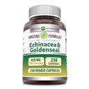 Amazing Formules Echinacea with Goldenseal Supplement 