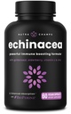 NutraChamps Echinacea Kapsule 1000mg - 8-in-1 Imunitná podpora Supplement - Echinacea Goldenseal, Vitamín C, Zinok, zázvor, plod - 60 Kapsule