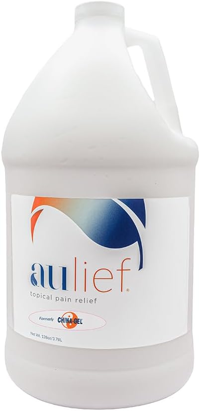 China-Gel Aulief bolesť úľava krém Artritída a svalová dub pre Bolesť svalov a kĺbov, krku, kolena a bolesti chrbta, Premium Farbivá - zadarmo biely gél, 128 oz fľaša