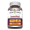 Amazing Formules Inositol 500 mg 200 Kapsule Supplement 