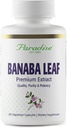 Rajové byliny, Banaba Leaf, 12:1 Koncentrovaný extrakt, 250 mg, Vegan, Gluten-Free, non-GMO, 180 kapsúl