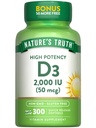 Pravda prírody vitamín D3 2000 IU 