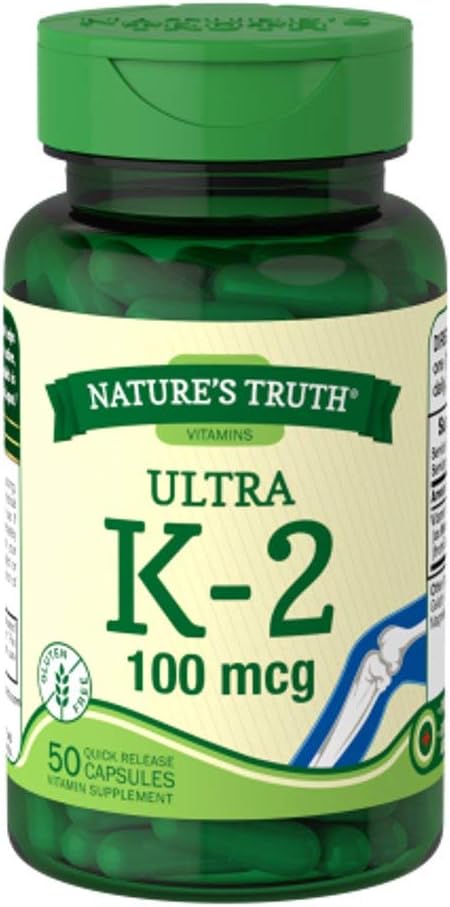 Prírodná pravda Ultra vitamín K-2 100 μg, 50 μg (2)