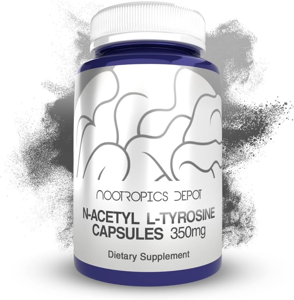 Nootropics Depot N-Acetyl L-Tyrosine Kapsule 