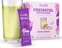 Okorenené - prášok prenatálny vitamín - tehotenstvo Multivitamín s 25 Vitamíny a minerály A, C, D, E, B12, B6, K, železo, folát, probiotiká, organické Super zelené 