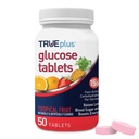 TRUeplus® Glukóza Tablety, Tropical Fruit flavor - 50ct Fľaša