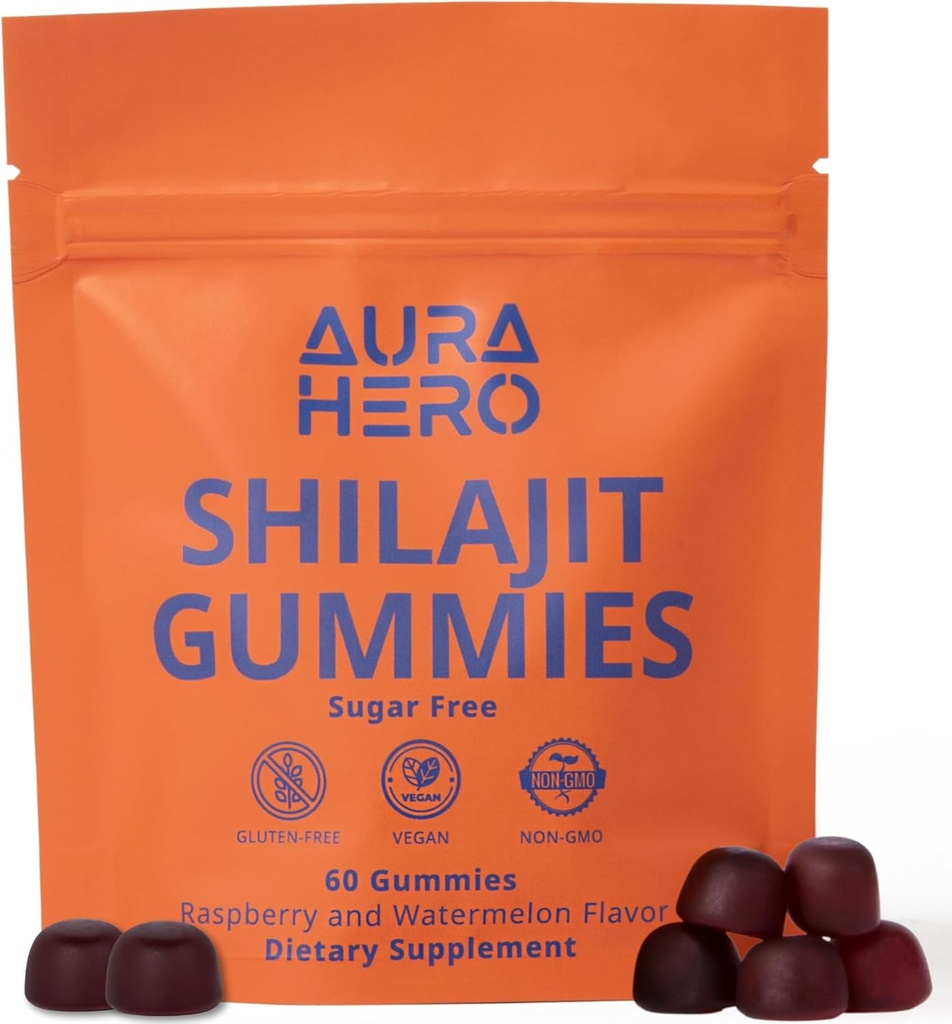 Pure Himalayan Shilajit Gummies for Men & Women - 1000mg Authentic Himalayan Supplement Gummy  Stopové minerály