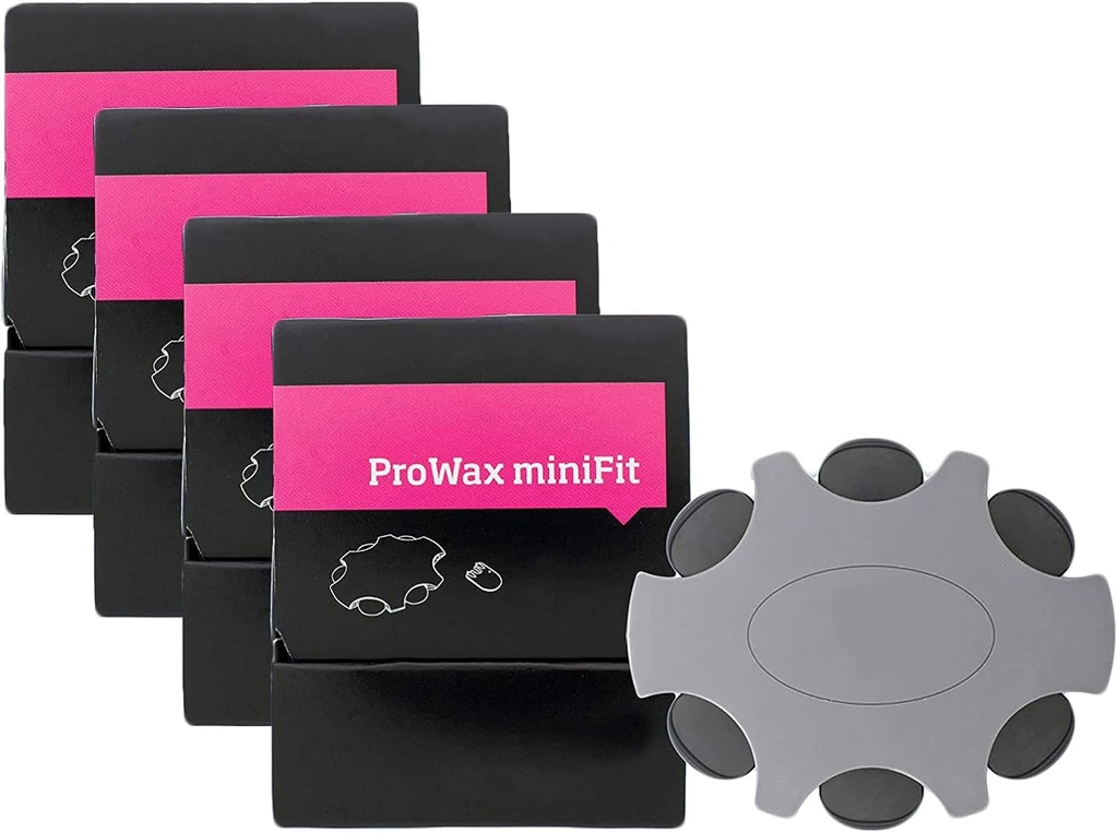 Sluchová pomôcka Wax Guard Filtre ProWax MiniFit Výmena Vymazať Čistiaca sada Príslušenstvo pre Oticon (4 balenia), pre Oticon ProWax MiniFit Náhradné Wax filtre