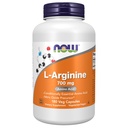 Teraz potravinové doplnky, L-arginín 700 mg, prekurzor oxidu dusnatého*, aminokyselina, 180 Veg kapsúl