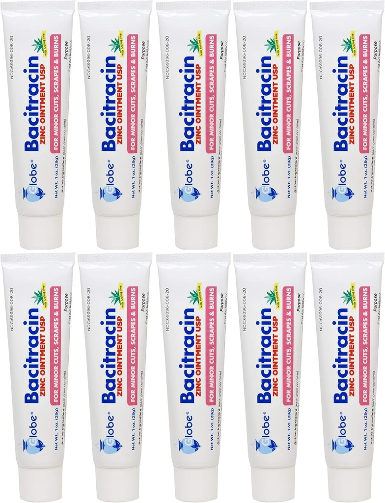 Globe Bacitracin Zinok Masť 1 oz 