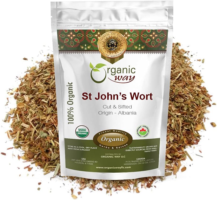 Organic Way St. John's Wort Cut & Sifted (Hypericum perforatum) - Bylinný čaj 