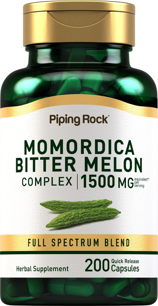 Piping Rock Bitter Melon Kapsule 