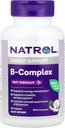 Natrol B- Complex, rýchle rozpúšťanie, kokos, 90 tabliet