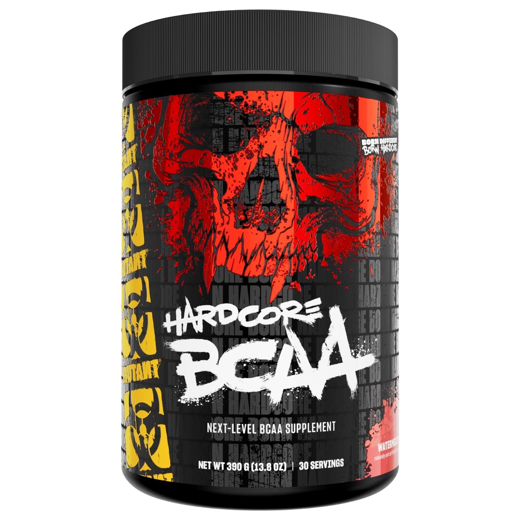 Mutant Hardcore BCAA - Pre, Vnútorná alebo Post Cvičenie 