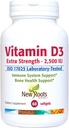NEW ROOTS HERBAL vitamín D3 2500 IU (62,5 μg) 