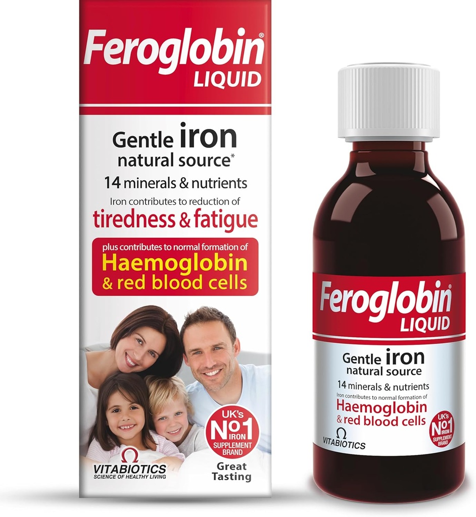Feroglobin nežné železo a živina kvapalina - znížiť únavu a únava 