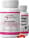 Annatrol Bone & Heart Health Support, Premium Annatto Tocotrienols & Geranylgeraniol (GG) Vitamín E komplex, podporuje zdravý cholesterol, krvná rovnováha cukru, protizápalové a pečeňové funkcie