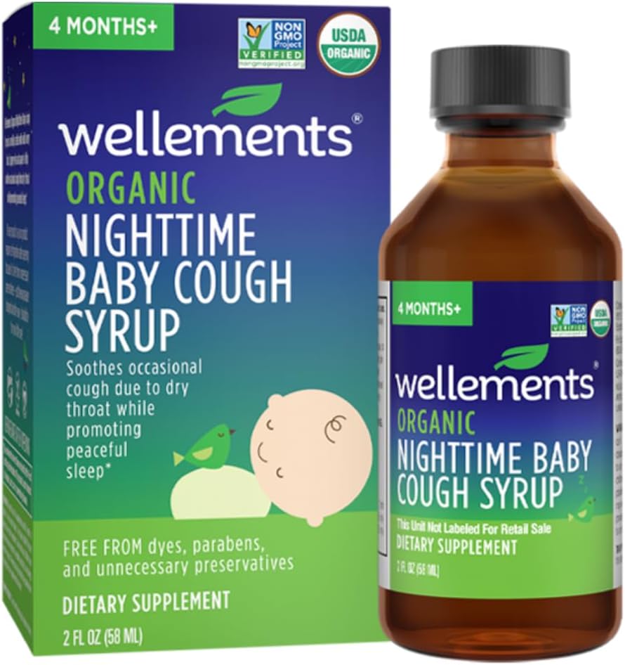 Wellements Organic Nighttime Baby Cough Sirup 