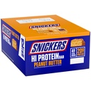 SNICKERS Hi Protein Bar - Arašidové maslo a karamel, 2,0 oz, Balenie 12, vysoký proteín, zdravé pre dospelých