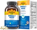 Country Life Omega 3 rybí olej doplnok - vysoká koncentrácia EPA a DHA Omega 3 mastné kyseliny - 2000mg rybí olej pre emocionálne zdravie, podpora nálady, a žiadne ryby chuť - prírodné citrónová príchuť