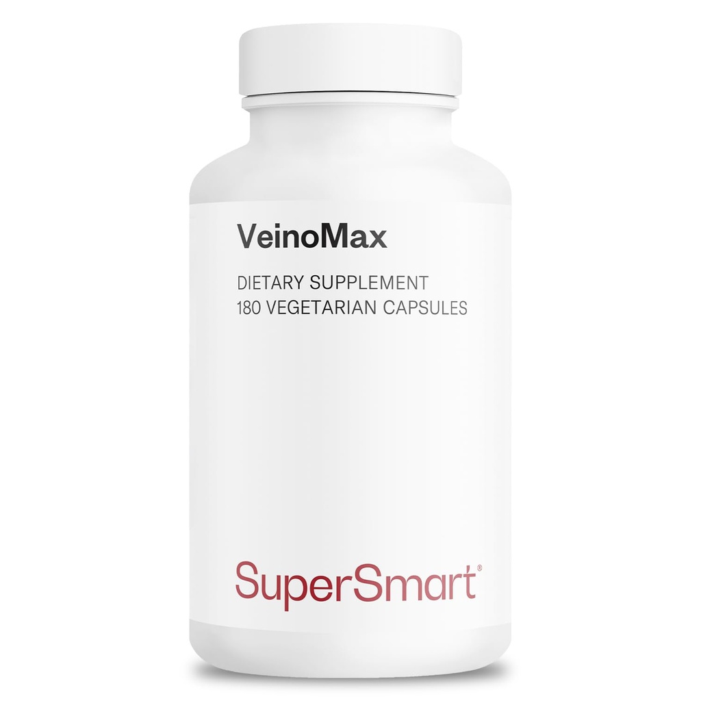 Supersmart - VeinoMax (Advanced Complex) - s Diosmin, Hesperidin, Horse Chestnut, Vitexin - Veins Supplement 