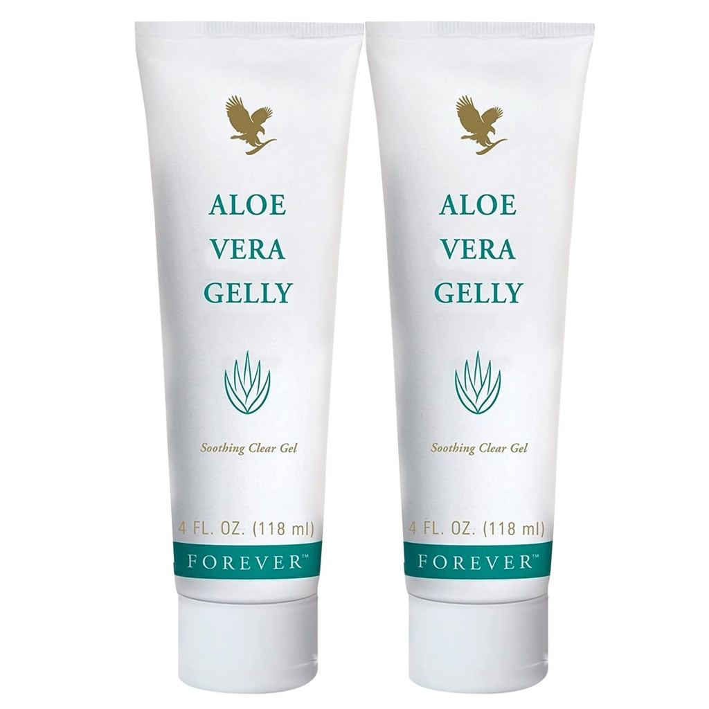 Forever Living - Aloe Vera Gelly - Pure Aloe Gel to Sooth, Hydratovať a stav - Vegan a Gluten-Free - 4 fl oz (Súbor 2)