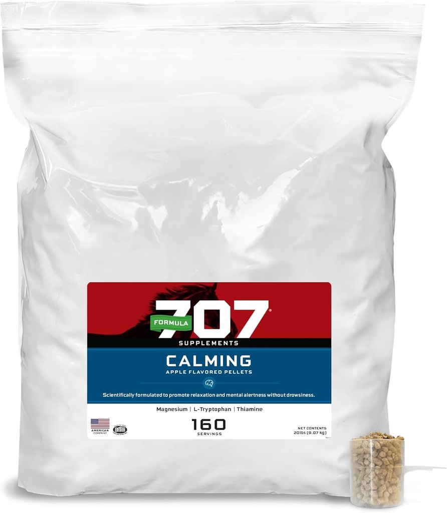 Formula 707 upokojujúce Equine Supplement 20LB taška 