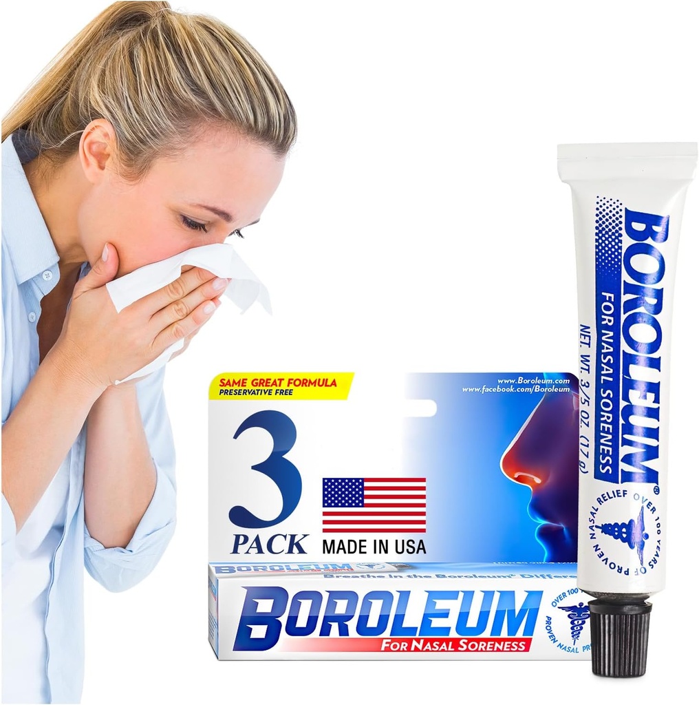 Boroleum Suchá úľava nosovej bolesti a dusené Nosovej úľavy