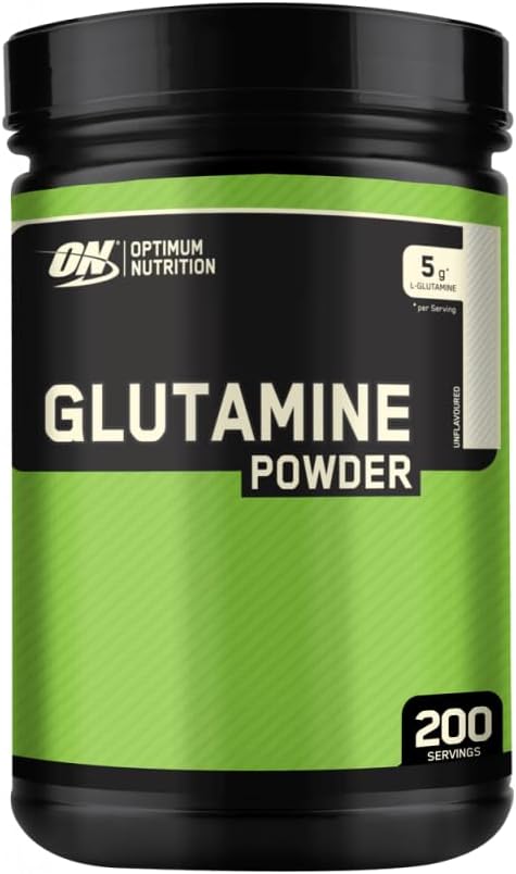 Optimálna výživa Prášok glutamínu, neochutený, 2,2 LB (1000 gramov) 194 porcií