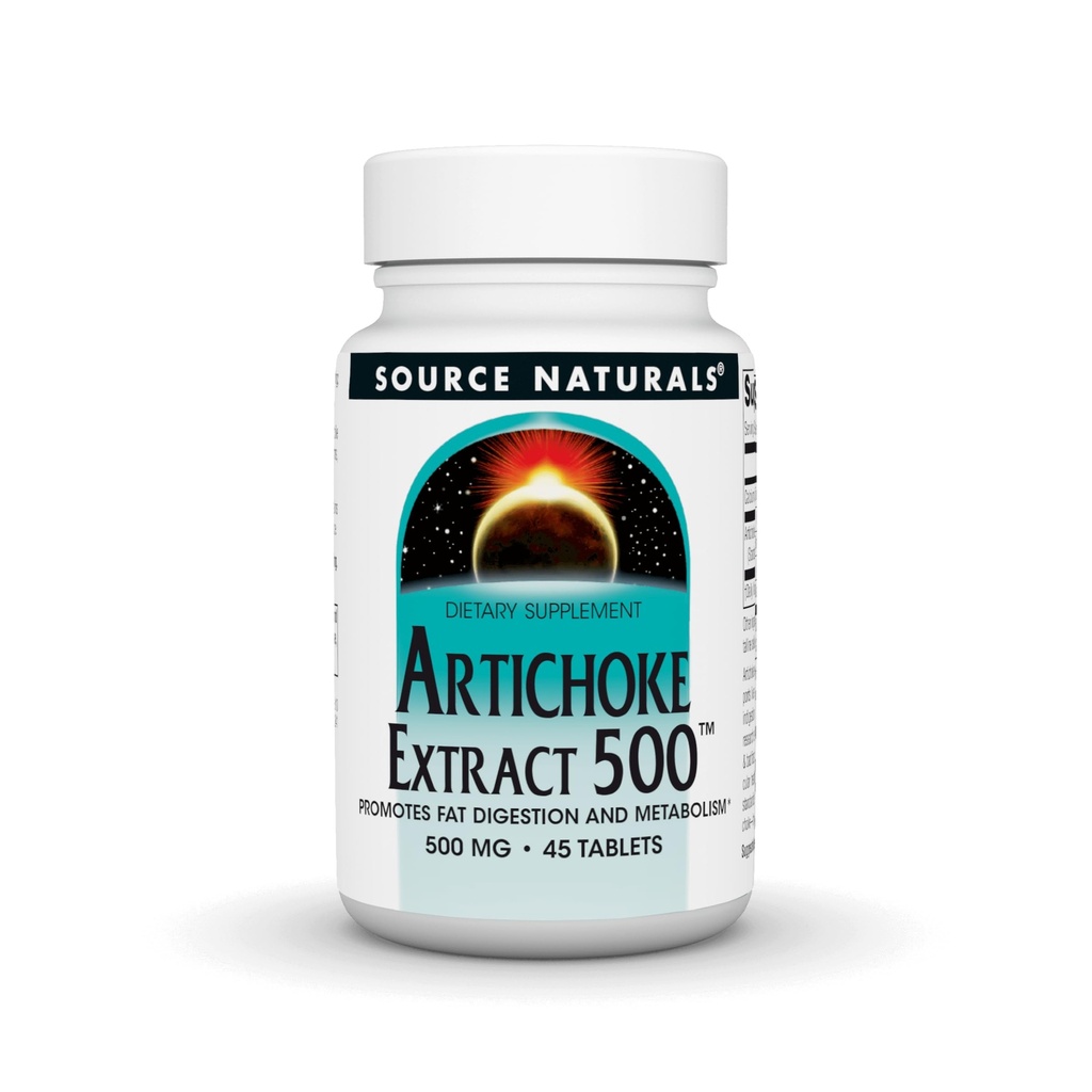 Zdroj Naturals Artičoke Extract 500 Tablet, 45 Počet