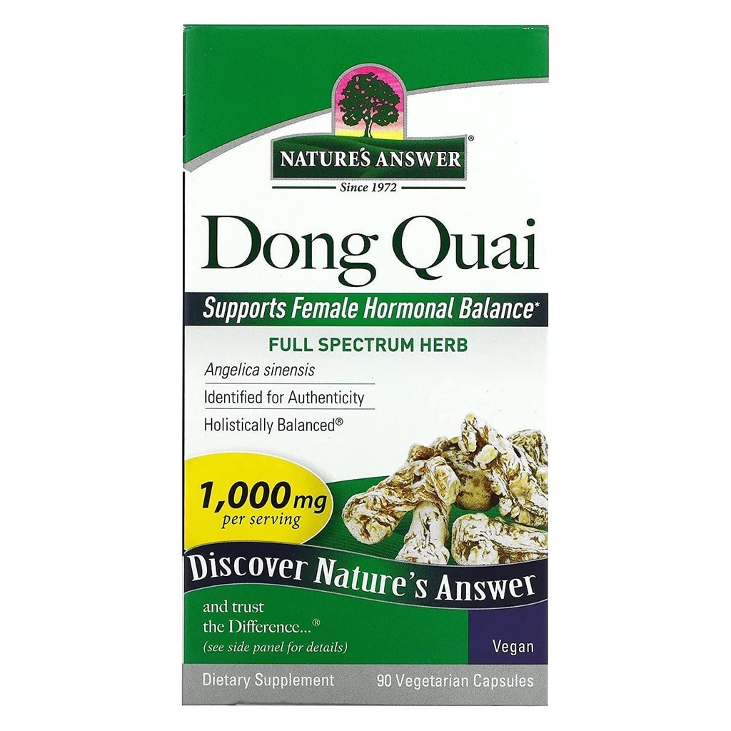 Nature's Answer Dong Quai Root 1000mg 