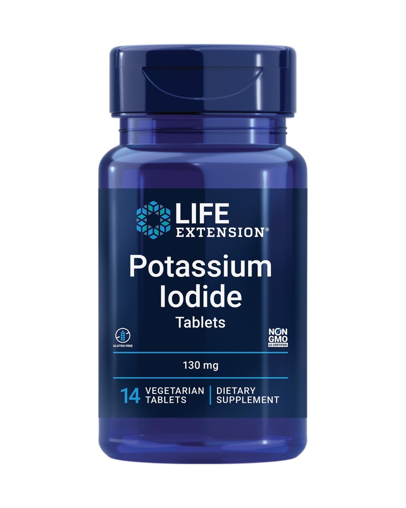 Predĺženie života Iodid draselný 130 mg 14 tabliet