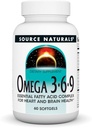 Zdroj Naturals Omega 3-6-9, Essential Mastné kyseliny komplex pre zdravie srdca a mozgu* - 60 Softgels