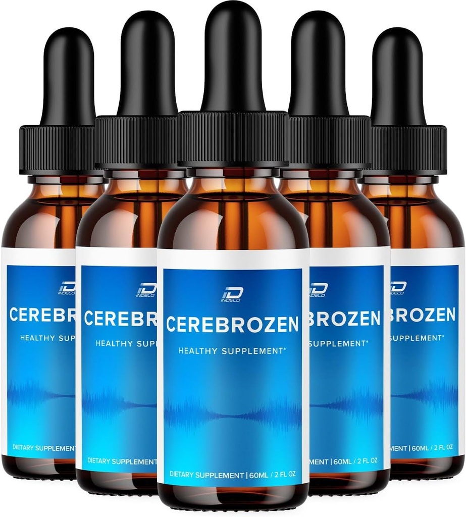 Cerebrozen Tinnitus kvapky do ucha - Cerebrozen 24, Cerebrozen Liquid Drops, Cerebrozen Recenzia, Cerebrozen kvapky na úľavu od ucha (5 balenie - 300 ML)