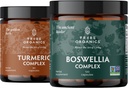 TRIBE ORGANICS Resilience Duo - Turmerica Curcumin C3 Complex + Boswellin Super + Ginger + Bioperine