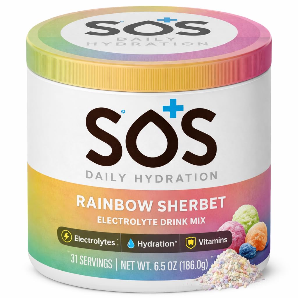 SOS Hydratácia Elektrolyt Powder Drink Mix 31 Servíruje 