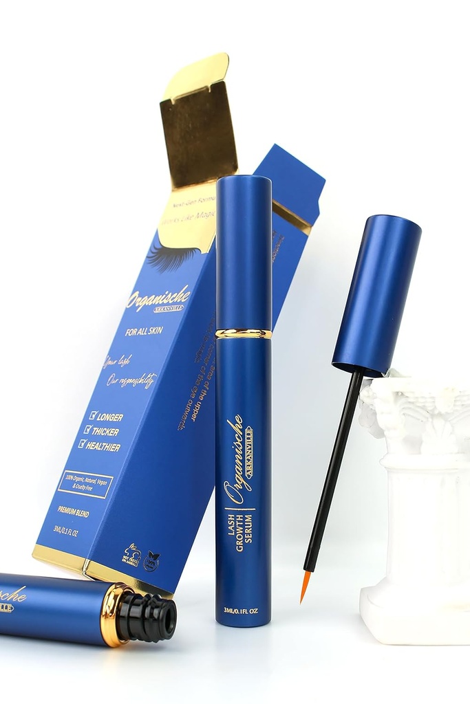 Organické sérum rastu rias, dosiahnutie vášho sna Lashes Prirodzene, Rapid Lash Enhancing Serum, USA