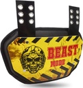 Šport Futbal Späť Plate Futbal Backplates pre plece Pads Futbal, Zadný protektor Dolné späť Pads pre futbalistov, Dolné chrbáty budú bezpečné a štýlové s týmto pevným zadným pásom.