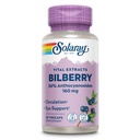 SOLARAY Čučoriedkový extrakt 160 mg, podpora zdravia očí a cirkulácie, 36% Antho Cyanosides Plus Blueberry, Vegan, 30 VegCaps