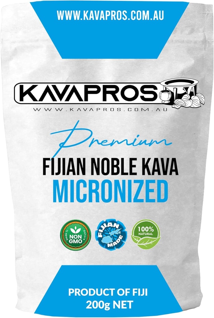 Premium Micronized Kava Pure Organic Fiji Kava prášok vyrobený zo 6yr starý koreň