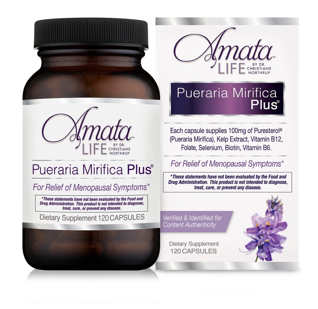 Amata Life by Dr. Christiane Northrup Pueraria Mirifica Plus kapsule 60 deň