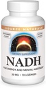 Zdroj Naturals NADH 20mg, Boost Energy and Mental Alertness*, 10 Lozenges