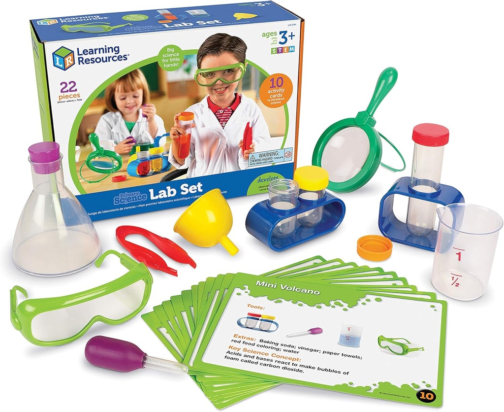Študijné zdroje Primárne vedy Lab Activity Set - Experimenty pre deti, Chemistry Toy, Pretend Play, STEM projekty, Učebňa musí mať, Učiteľské zásoby, Montessori darčeky pre chlapcov a dievčatá