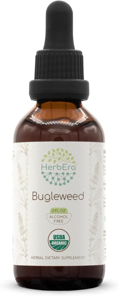 Bugleweed B60 Rastlinný extrakt bez obsahu alkoholu Tinktúra, Bugleweed (Lycopus Virginicus) (2 fl oz)