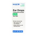 Major Pharmaceuticals 255984 Otic Ear Drop, v porovnaní s Debrox, 15 ml objem, Boxed