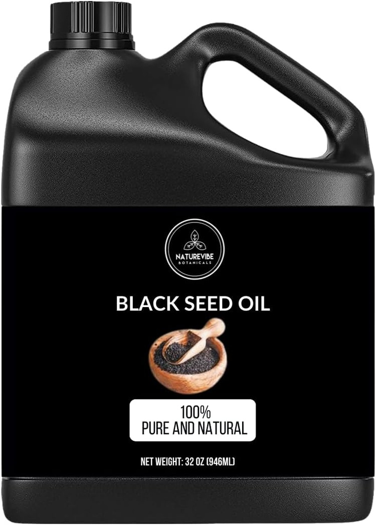Naturevibe Botanicals Premium Black Cumin Seed Oil, 32 uncí 